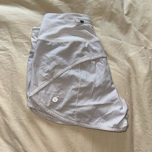 lululemon white speed up short